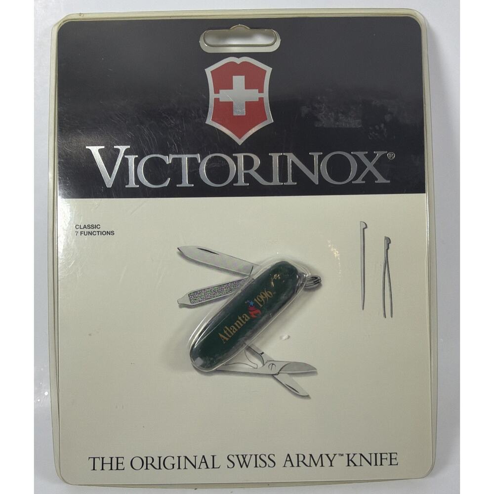 Victorinox Atlanta 1996 Olympics Mini Swiss Army Knife - 56001 Huntergreen New